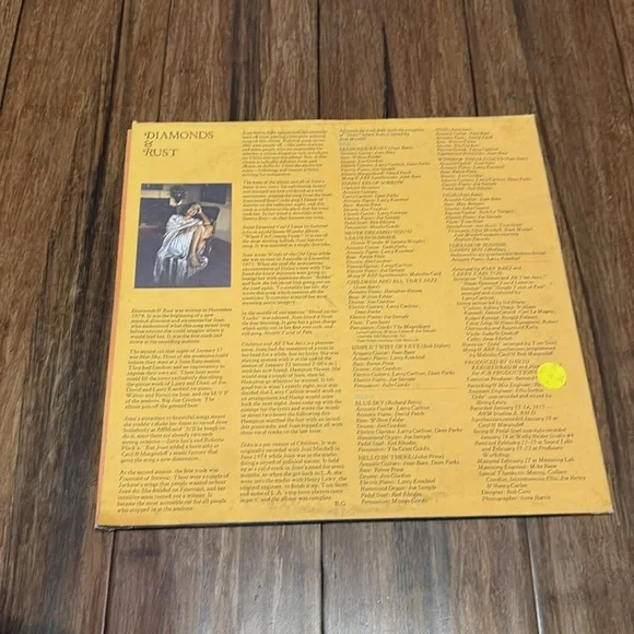 Joan Baez Diamonds & Rust Vinyl Record LP - Picture 4 of 6